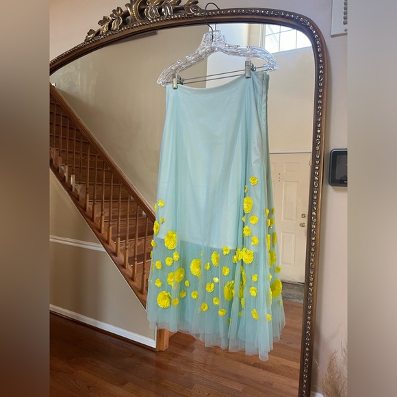 SOLD Exclusive for Anthropologie Pernille Rosenkilde A-Line Tulle Skirt 8 - Picture 5 of 8